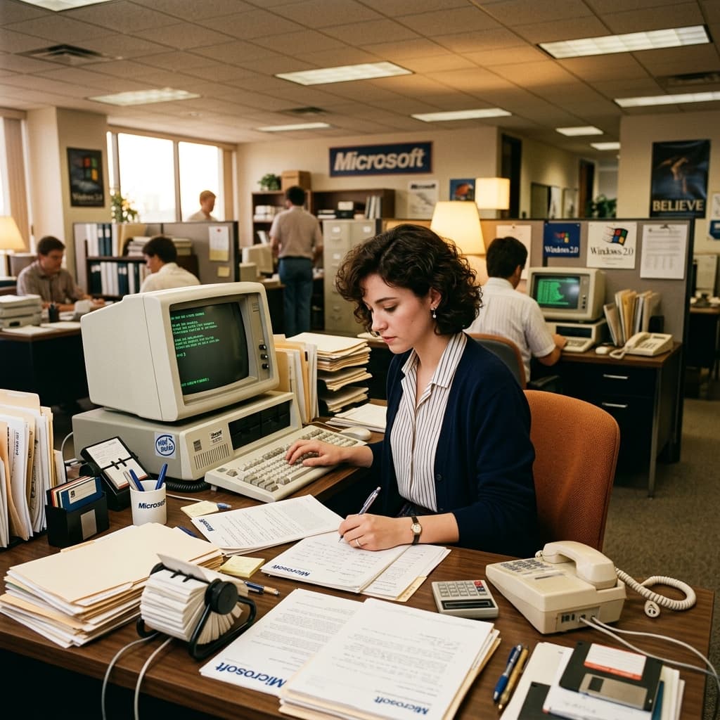 She Took a Minimum Wage Job Answering Phones. Microsoft's IPO Made Her a Millionaire.